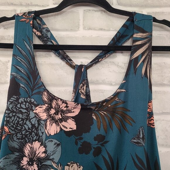 Midnight Baker Intimate Strappy Tank Top Sleepwear Coverup NEW sz Large - Picture 3 of 8